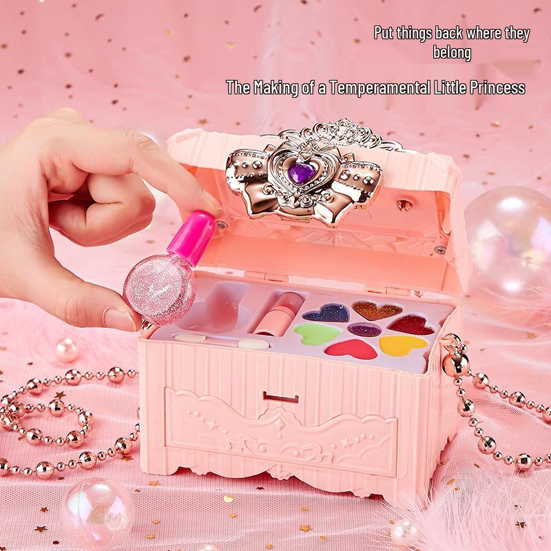 Kids' Makeup Set: Lipstick Toy for Girls Aged 3-6 – Pretend Play Kit