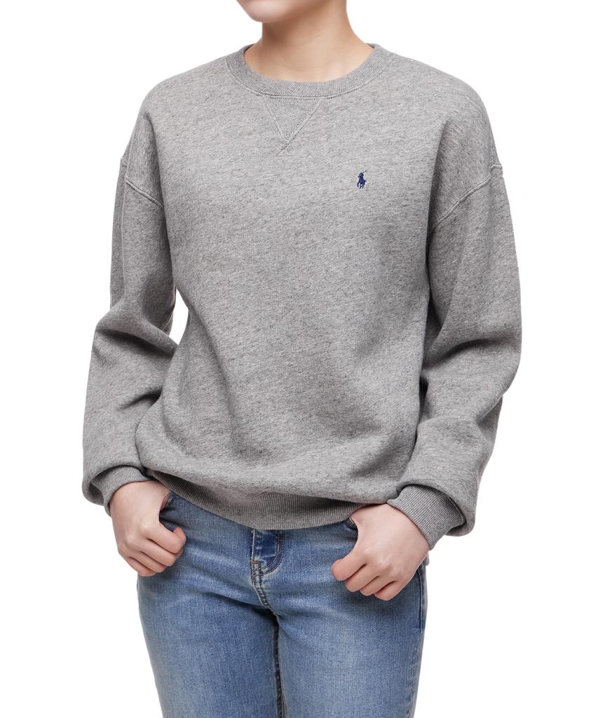 POLO RALPH LAUREN W Fleece Pullover - Grey