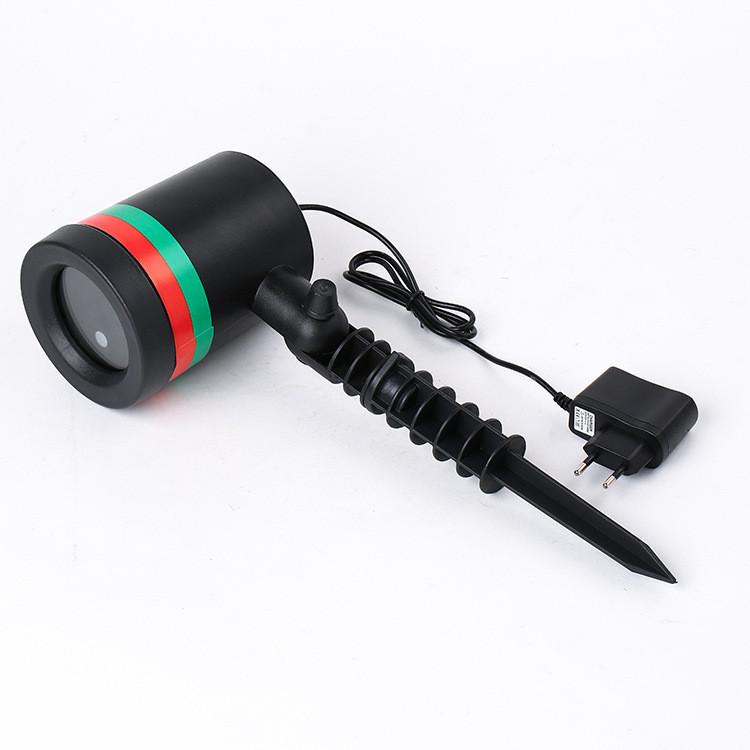 Outdoor Lawn Laser Light Colorful Garden Starry Sky Stage Light With Plastic Material