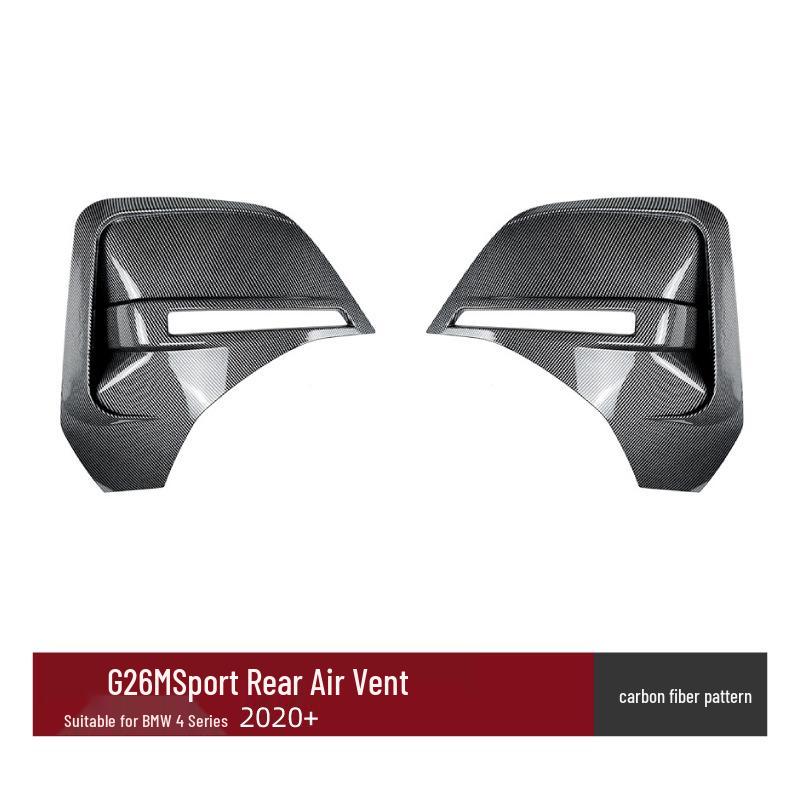 BMW 4 Series I4 G26 M Sport (2020+) Rear Bumper Air Vent Air Blade Sticker