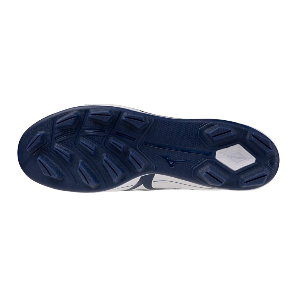 Point Spikes Cushion Revo Dia 11GP2525 cm Cushion Wide Fit [Mizuno] Baseball/Softball 24.5 White/Navy