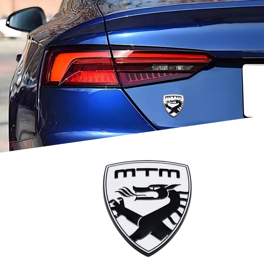 Car Front Grille Badge Trunk Fender Emblem Decals Sticker for Polo Passat Golf Jetta Touareg Beetle  A3 A4 A5 A6 A7 Q2 Q3 Q5 Q7