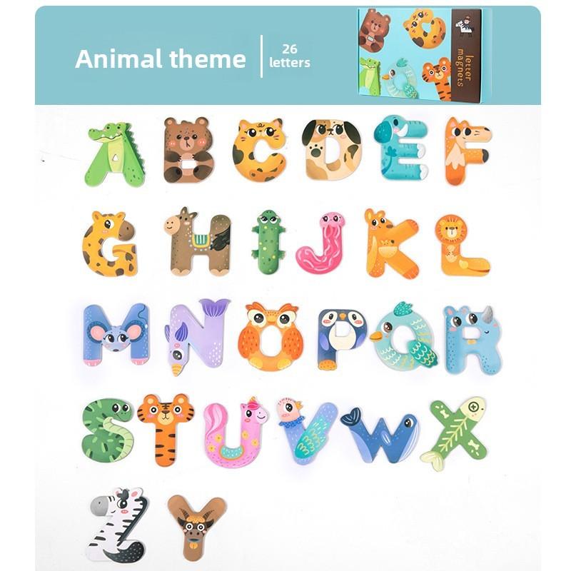 Education Christmas Children Animal Dinosaur Traffic Theme Magnetic Sticker Toy