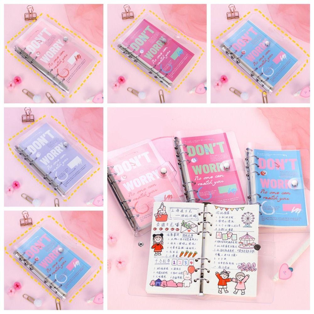 

Loose Leaf A6 Notebook Detachable A6 Coil Book Manual Account Book Kids Student Gifts