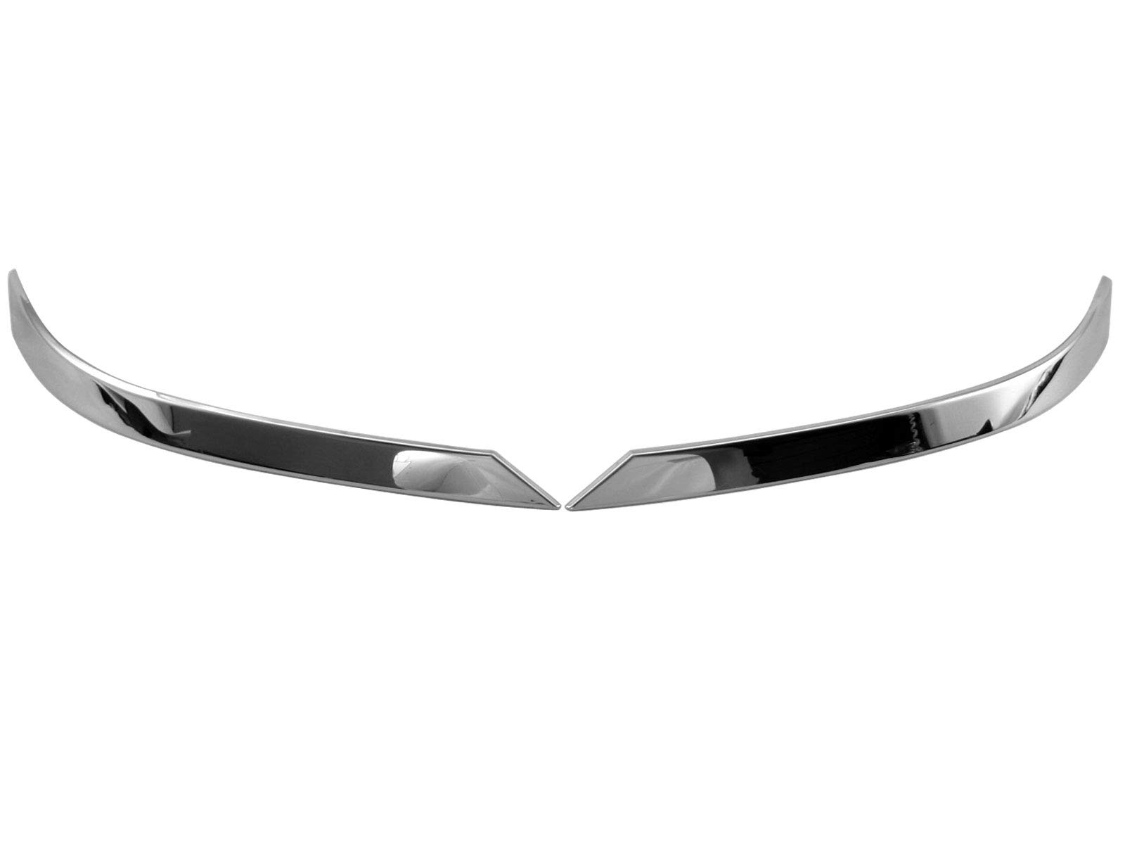 

BRIGHTZ Stainless Steel Plated Headlight Eyeliners for Toyota Serena C27 Compatible with and HFC27 Ultra-Mirror (2-Piece Set) (Pre-facelift)