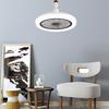 30W E27 Deckenventilator mit Licht & Fernbedienung, Dimmbarer LED-Ventilatorlicht-Kronleuchter für Wohnzimmer Schlafzimmer Küche, Home-Office-Beleuchtung
