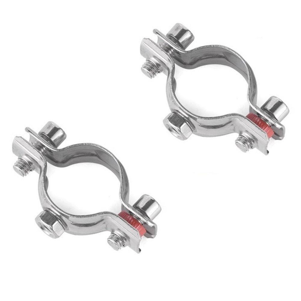 1Pcs OD 8-325mm Stainless Steel Pipe Bracket M8 Nut U-Shaped Pipe Support Bracket 304 Stainless Steel Fixed Support