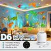 Led Starry Ocean Projection Light 360°Rotating Dynamic Night Light Usb Plug-In Creative Birthday Gift For Preferred Bedroom Lamp