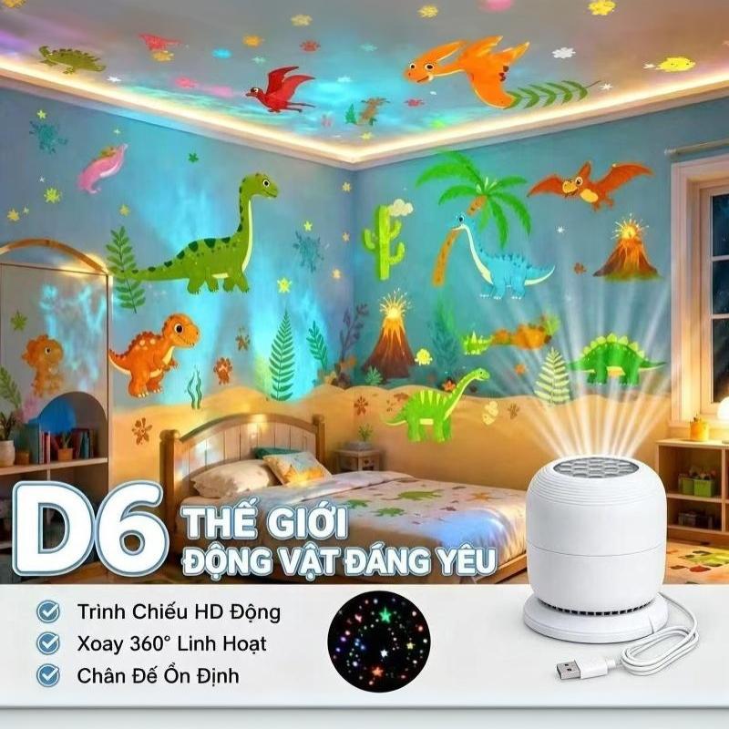 Led Starry Ocean Projection Light 360°Rotating Dynamic Night Light Usb Plug-In Creative Birthday Gift For Preferred Bedroom Lamp