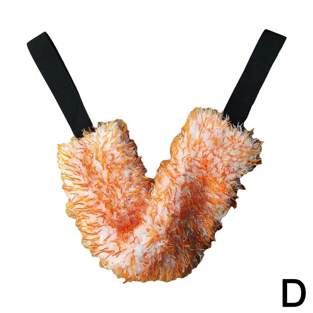 Car Wheel Wash Brush Car Drying Towel Long Strap Wheel Rim Clean Cleaning Strap Brush Towel Car Portable Double-Sided With F1G8