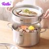 Fissler Harmony Serie 24cm Suppentopf & Dampfgarer Set