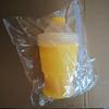 Portable Silicone Ice Hockey Mold Cup with Built-in Water Cup and Straw - Summer Outdoor and Office Use