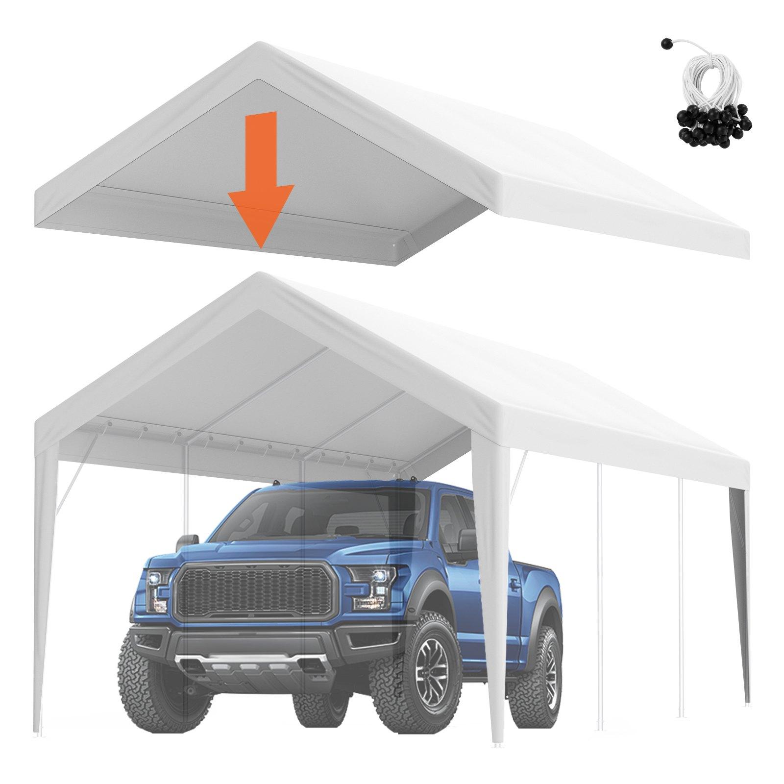 VEVOR Carport Replacement Canopy Cover 6100