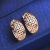 KNIKOO Clip Earrings For Women Cubic Zirconia Fashion Hoop Stud Earrings Jewelry For Wedding Party Gifts