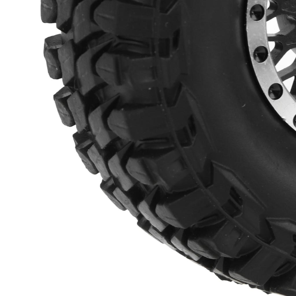 4pcs For SCX24 Wheels Small Compact Safe   Stable Easy Replaceable Mesh Tire for RC Car Parts