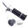Handheld and Portable Held 10-30% Water Honey Refractometer With Calibration ATC Refractometer Honey Moisture Meter With Case