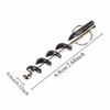 Multi-tool Corkscrew Red Wine Bottle Opener Keyring - Sea Horse Blade - 3 Pack