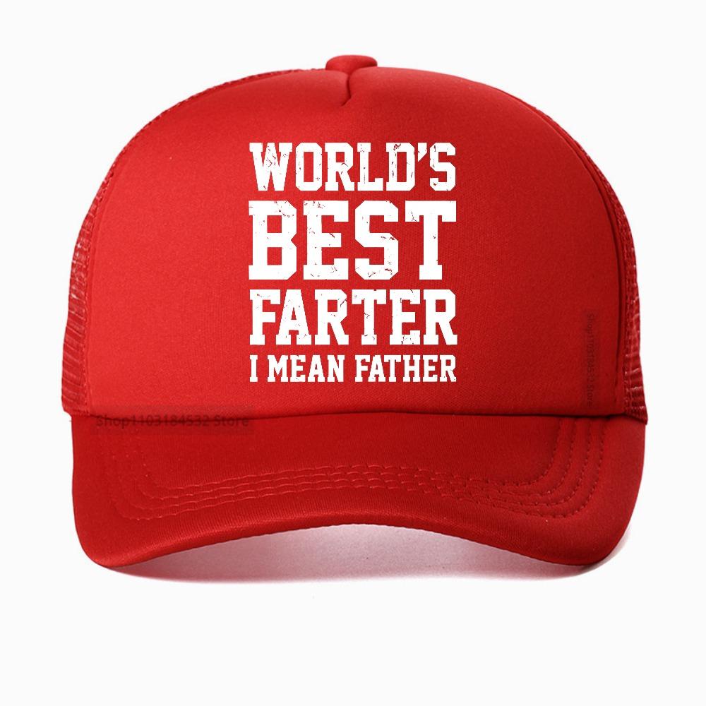 Funny Worlds Greatest Farter I Mean Father baseball cap fashion Graphic Streetwear Best Dad Ever Father Day Gift Papa caps hat Adjustable