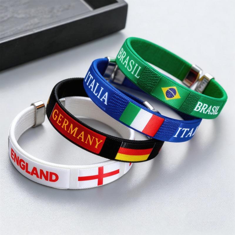 2026 World Cup National Team Bracelet Football Fan Bracelet