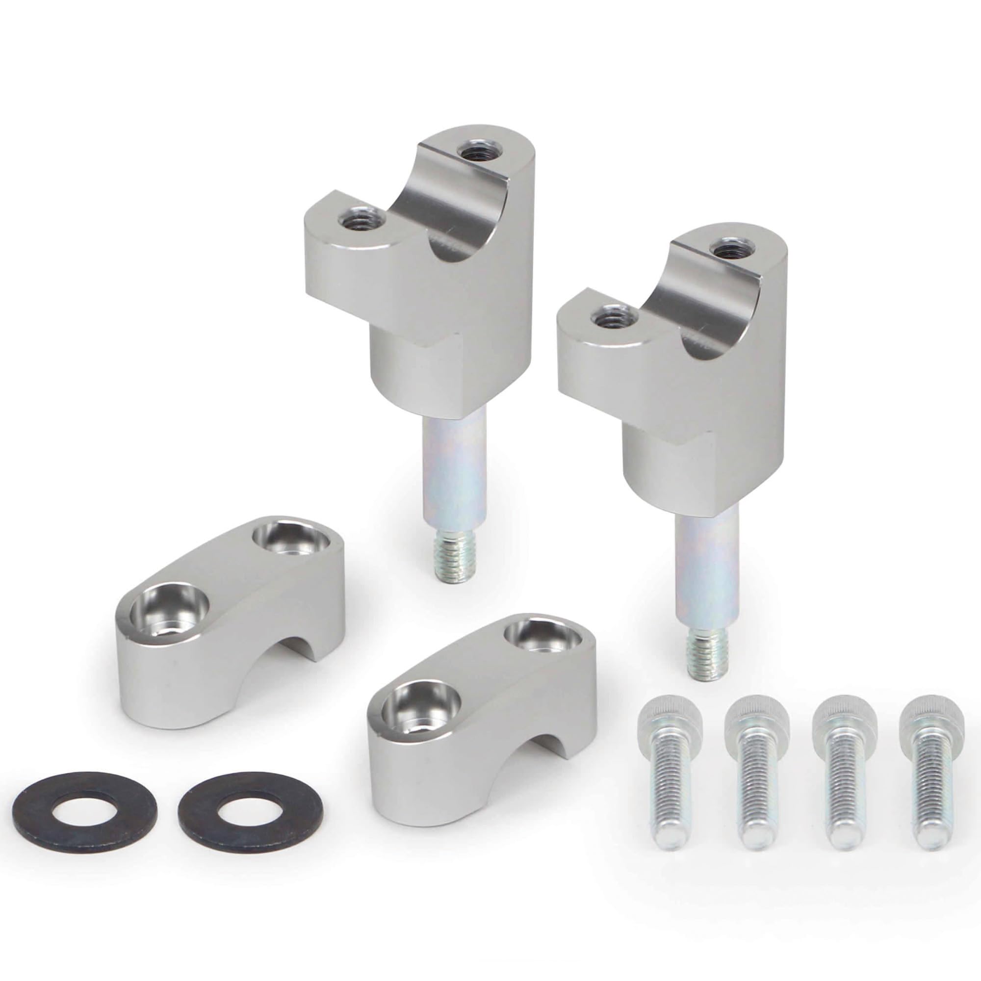 Special Parts Takegawa Adjustable Handle Clamp (Silver) 06-02-0094