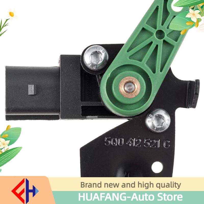 Original Front Left Headlight Level Sensor 5q0412521c - High Quality For Seat Leon 2013-18, Tarraco 2018- & Skoda Kodiaq 2016-