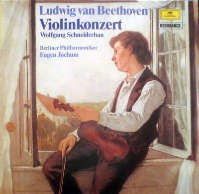 LP Record LUDWIG VAN BEETHOVEN - WOLFGANG SCH - Violinkonzert 2535120 Deutsche Grammo Germany Classical Used
