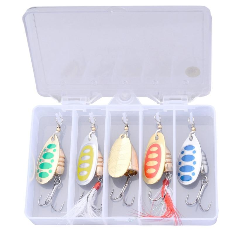 6g/8g Far Casting Jigs Sinking Fishing Baits Metal Cast Jigging Spoon Lures Spinnerbait with Treble Hook Spinner Baits