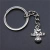 I Love Tags Keychains Findings For Diy Metal Craft Key Chain Accessories