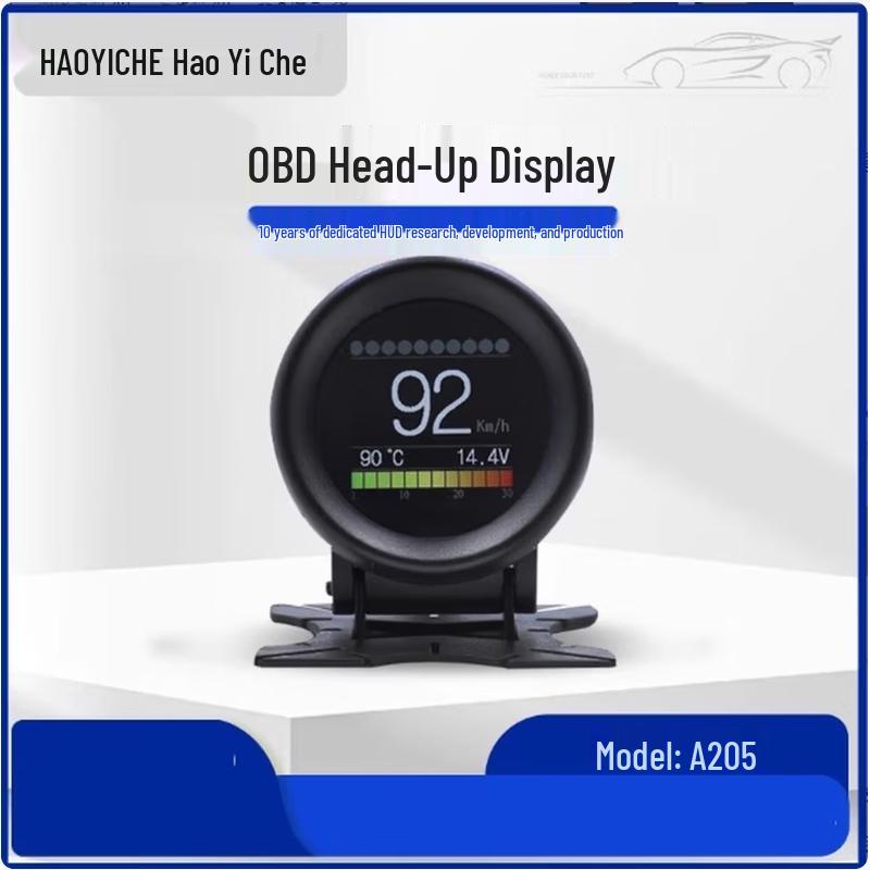 Car HUD Head-Up Display with OBD Gauge