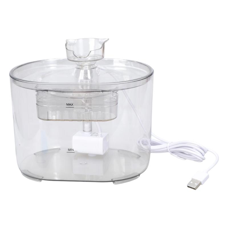 Automatic Cats Water Fountain Cats Feeding Bowl Pet Drink Bowl Large Capacity Pet Drinking Water Dispenser for Indoor