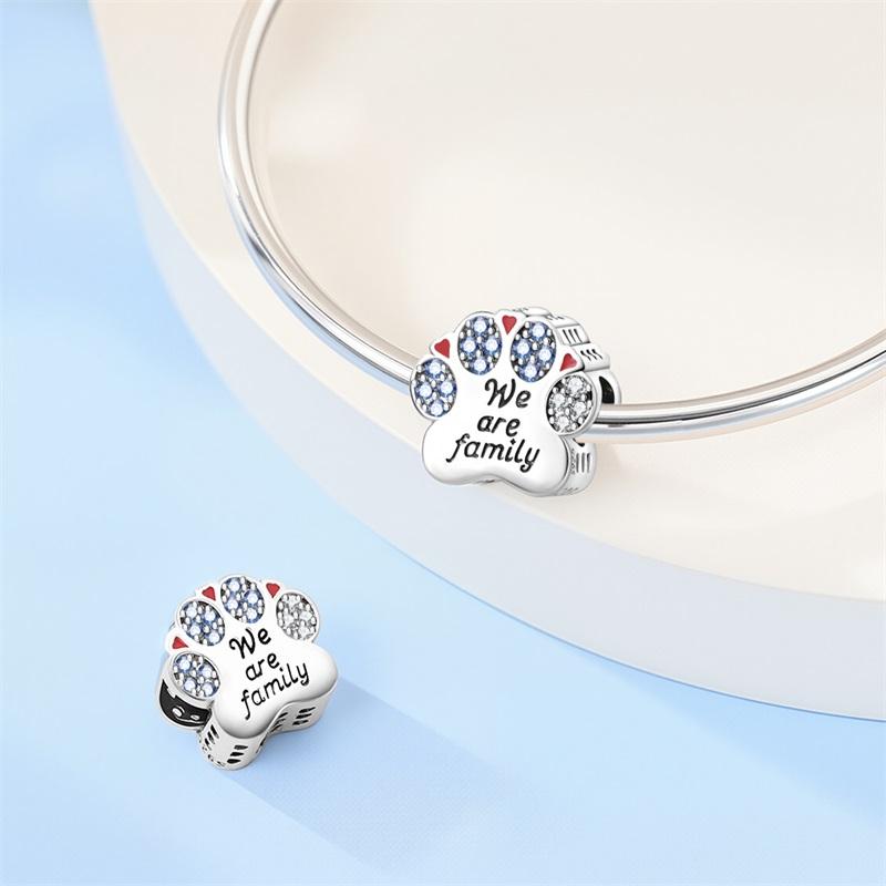 Copper Colorful Tree Of Life Family Pendant Charms Beads Fit Bracelets Diy Party Decoration Gifts Jewelry Accessory