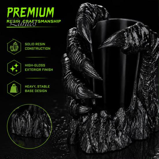 Holiday Decorations for Special Occasions Claw Cup Holder, Funny 3D Printed Drink Stand, Creative Desk Organizer Decorative Pieces Home Office