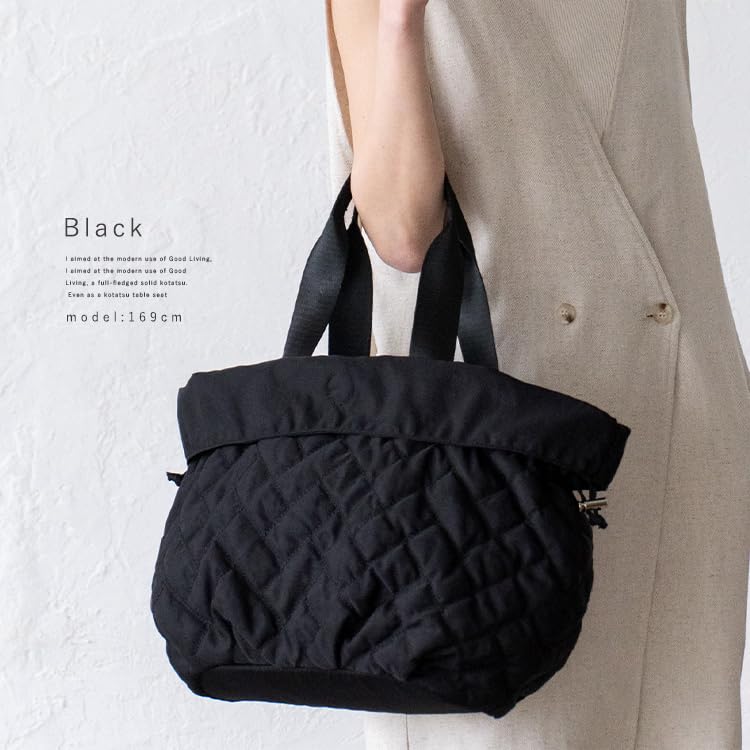 VITAFELICE Quilted 2-Way Tote Bag for Women (inb-10123z, Gray)