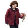 2026 Stylish Woolen Outerwear for Middle-aged & Elderly Women - Wide-cut Coat for Autumn & Winter
