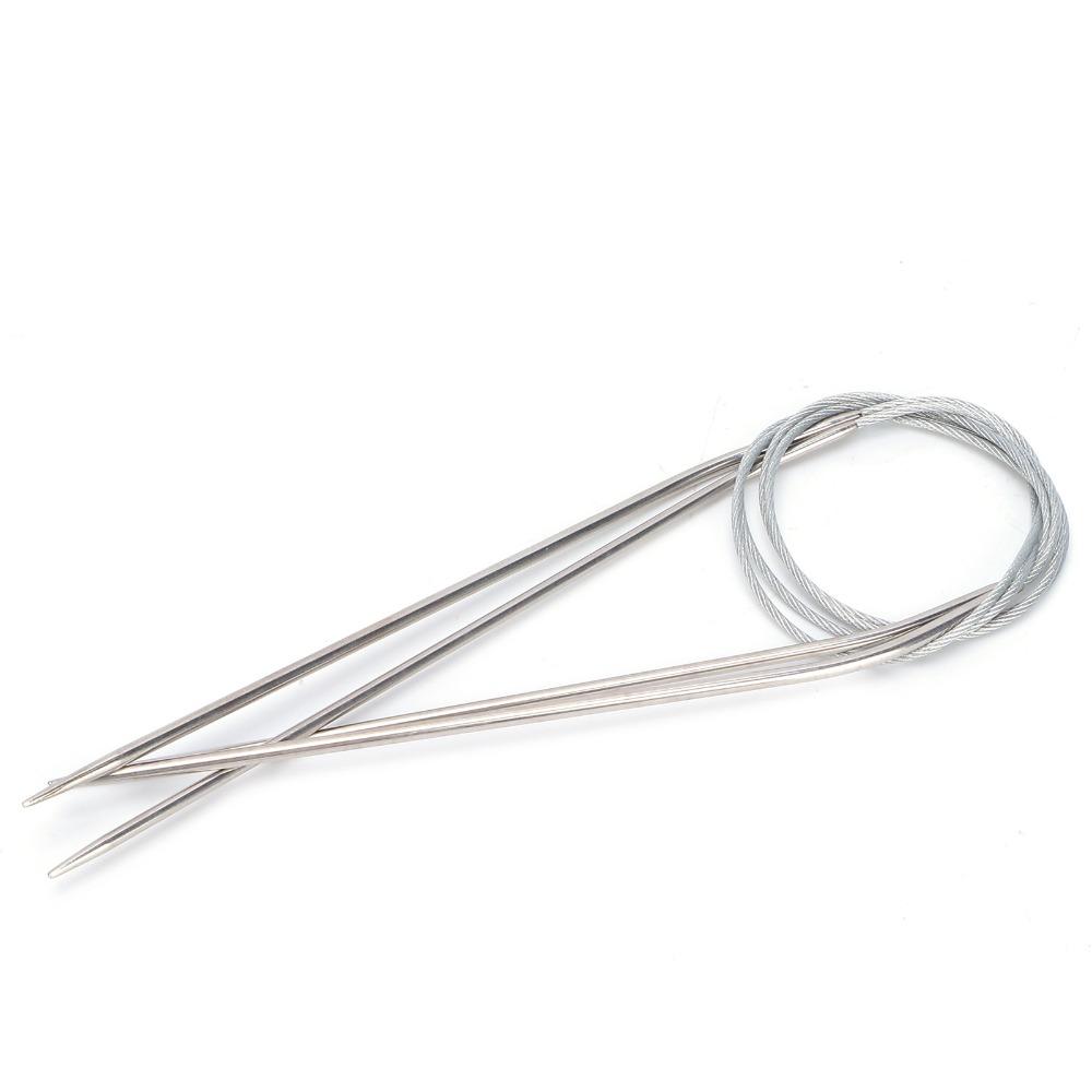 22pcs 1.5-5mm Circular Knitting Needles Various Sizes Double Pointed Needles  For Socks