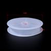 Factory White Plastic DIY Spool Reel, Flat Wheel Elastic Spool PP Plastic Spool Reel Reel