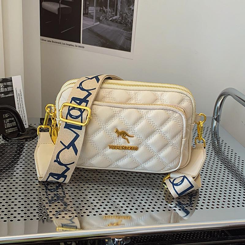 

Премиальная сумка-бриллиант женская новая модная повседневная через плечо универсальная трехслойная сумка для мобильного телефона маленькая квадратная сумка 22cm*22cm*14cm*7cm бежевый