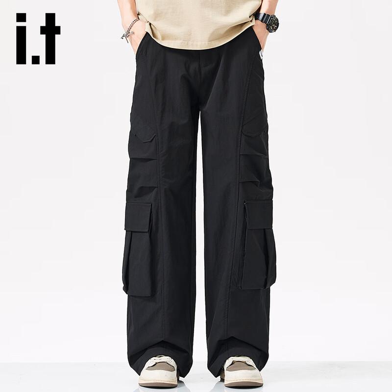 izzue it Men's American Style Multi-Pocket Cargo Pants