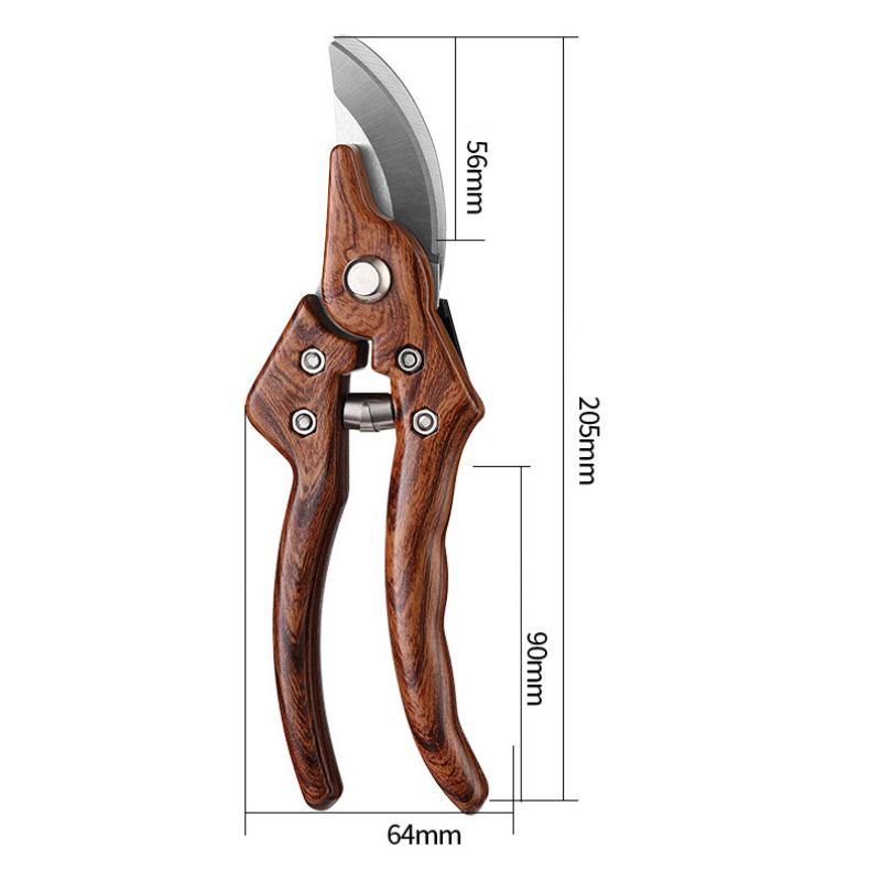 Professional Easy To Operate Pointed Gardening Pruning Shears Thin Fruit Shears Reduce Plant Damage Sharp Garden Shears