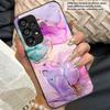 Golden Rose Blossoms For Samsung Galaxy S10 S20 Plus S21 FE S22 23 24 S25 Ultra Black Tempered Glass Phone Case Hard Shell