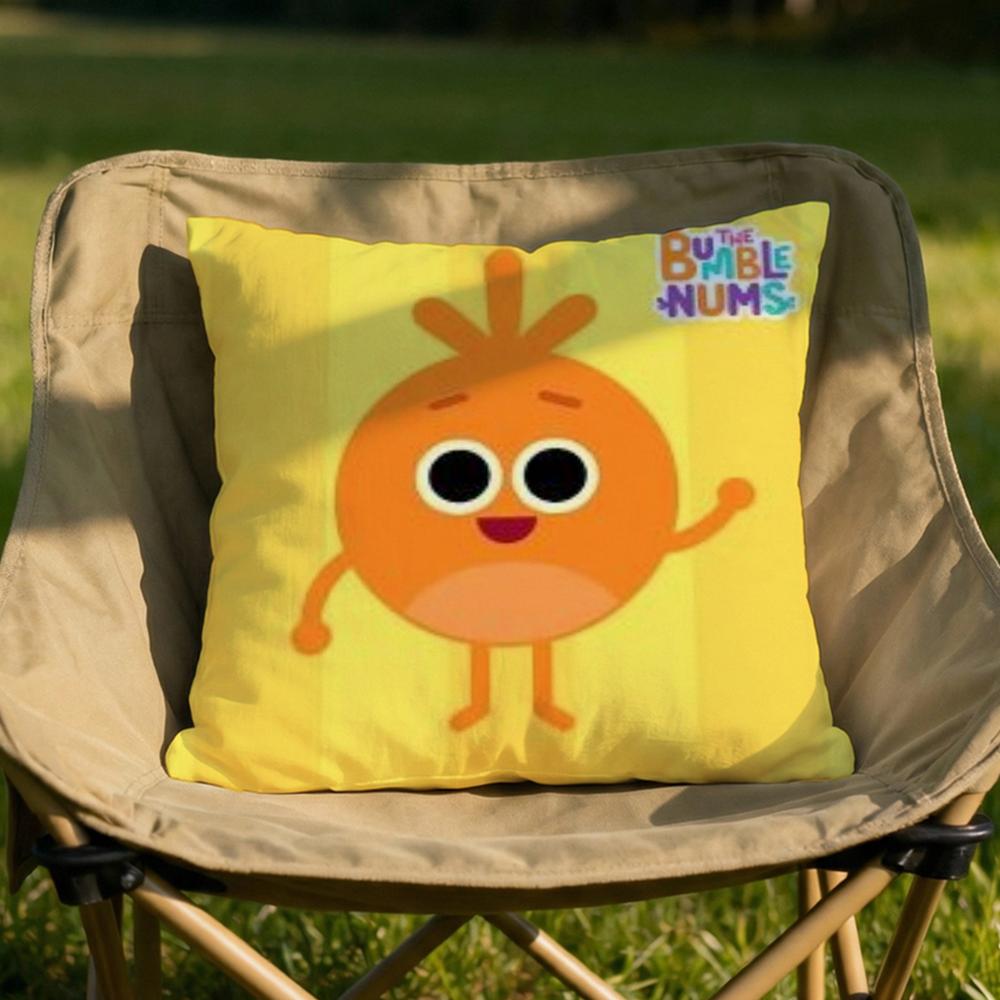 

THE Bumble Nums Humble Cushion Cover Soft Reversible Durable Pillow Cover MultiScene Use for Home Car Daily Comfort 30x30cm