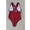 Vrouw Driehoek Oversize Bikini Set Uit één stuk G-String String Badpak Vrouwelijke Uitgeholde Effen Kleur