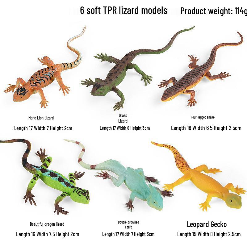 Kids' Marine Animal Model Stress Relief Toy Set: Pufferfish, Octopus, Crab, Shark, Dunkleosteus