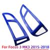 LHD for Ford Focus 3 MK3 2015 - 2018 Car Air Conditioning  Vent Outlet Panel Cover Sticker  AC Vents Trim ABS Accessories