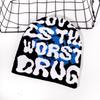 Fashion Pattern Letter Neutral Casual Warm Knitted Hat For Autumn Winter And