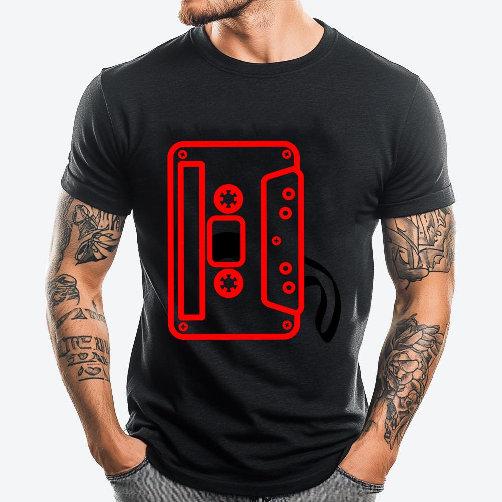 

Retro Eighties 80s Music Cassette Tape Wholesale Tshirts 100 Pcs T-Shirt Graphic - Men s Summer Cotton Graphic Tee S