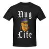 Unisex Chicken Nugget T Shirt Funny Meme Nug Life T Shirt Streetwear Big Size Cotton Crewneck Custom Sleeve Tshirt