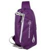 Crossbody Sling Bag Ultralight Waterproof Nylon Chest Shoulder Bag With Earphone Hole Perfect Travel Companion For Men And Women