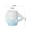 400ML Ceramic Coffee Mug Creative down Jacket Design Breakfast Cup Porcelain Drink Mugs for Beer Milk Tea Water Couple Sets