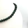8mm Naturalny Zielony Tygrysie Oko Gwiazda Kamień Szlachetny Okrągłe Koraliki Regulowany Naszyjnik 17-20" Ręcznie robiona Biżuteria Dla Niej 8BN-43